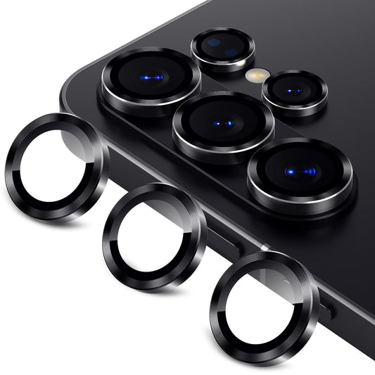 Korecase Galaxy S25 Ultra Camera Lens Protector, Black