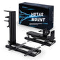 Reashy Hotas Mount, Joystick Mount, Aluminum Flight Stick Desk Mount for Logitech X56, X52, X52 Pro, Thrustmaster T.1600M, TCA, T.Flight Hotas One, 4, X, Airbus, VKB Gladiator Nxt (Black)
