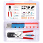JRready 50Sets D-436 Series Heat Shrink Butt Splice Connector 20-16 AWG(D-436-37 M81824/1-2 Equivalent) IP68 Waterproof Blue Environmental Butt Splice with PVDF/PE Tubes ST6385-16-50 Wire Connectors