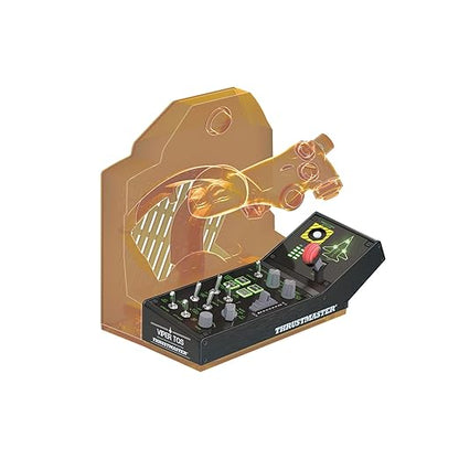 Thrustmaster Viper Panel: Backlit Control Panel, For Use with Viper TQS or Standalone, 43 Metal Action Buttons, Jettison, Trim, Landing Gear, Licensed by the U.S. Air Force (Compatible with PC)