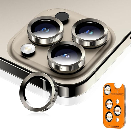 Wumigoo Camera Lens Protector for iPhone 16 Pro Max/16 Pro- Natural