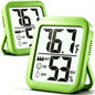 Antonki 2 Pack Room Thermometer Indoor Hygrometer