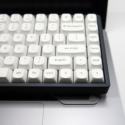 Kado Lift Riser Acrylic for External Keyboard, Frosted Transparent, Office Gaming Laptop Keyboard Cover Mechanical 40%/60%/65%/70% Stand Holder Made for MacBook Air/Pro 13"/14"/15"/16"