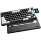 YUNZII AL80 75% Wireless Aluminum Mechanical Keyboard(Black, Cocoa Cream)