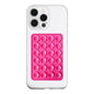LvShuLiangPin Anteel Silicone Suction Phone Case Mount, Silicon Adhesive Phone Accessory for Smartphones, Hands-Free Mirror Shower Phone Holder for Selfies, Tiktok Videos (Translucent)