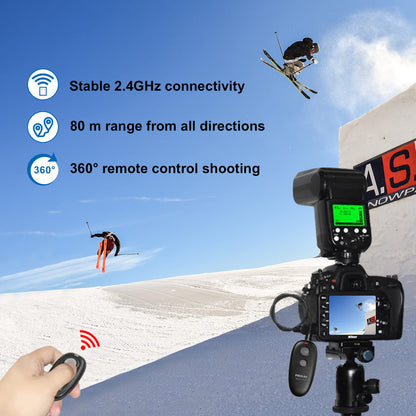 PHOLSY Camera Remote Shutter Release S6 Wireless Remote Control for Sony