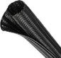 Split Wire Loom Tubing, Cable Protector Sleeve, Braided Cable Management for TV/Computer/Home Theater/Engine Bay, Cord Protectors from Pets No Chew (Black, 1/2"-10ft)