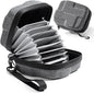 K&F Concept 10 in 1 Lens Filter Case, Hard Shell Camera Filter Pouch Up to 95mm with Hand Strap, Waterproof Camera Lens Filter Storage Wallet for ND UV CPL Filter Pouch