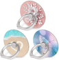 Bonoma Cell Phone Ring Holder Stand,360 Rotation 3-Pack Marble