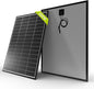 Newpowa 9BB Cell 200W Monocrystalline 200 Watt 12V Solar Panel High Efficiency RV Marine Boat Off Grid
