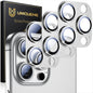 UniqueMe for iPhone 13 6.1"/13 Mini 5.4" Camera Lens Protector-Black Circle