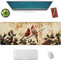 Cardinal Large Mouse Pad, Gaming Mouse Pad, Keyboard Mat, Non-Slip Rubber Base, Office Accessories, Desk Mat, MousePads for School, Work, Home Decor Gifts 31.5" x 11.8"