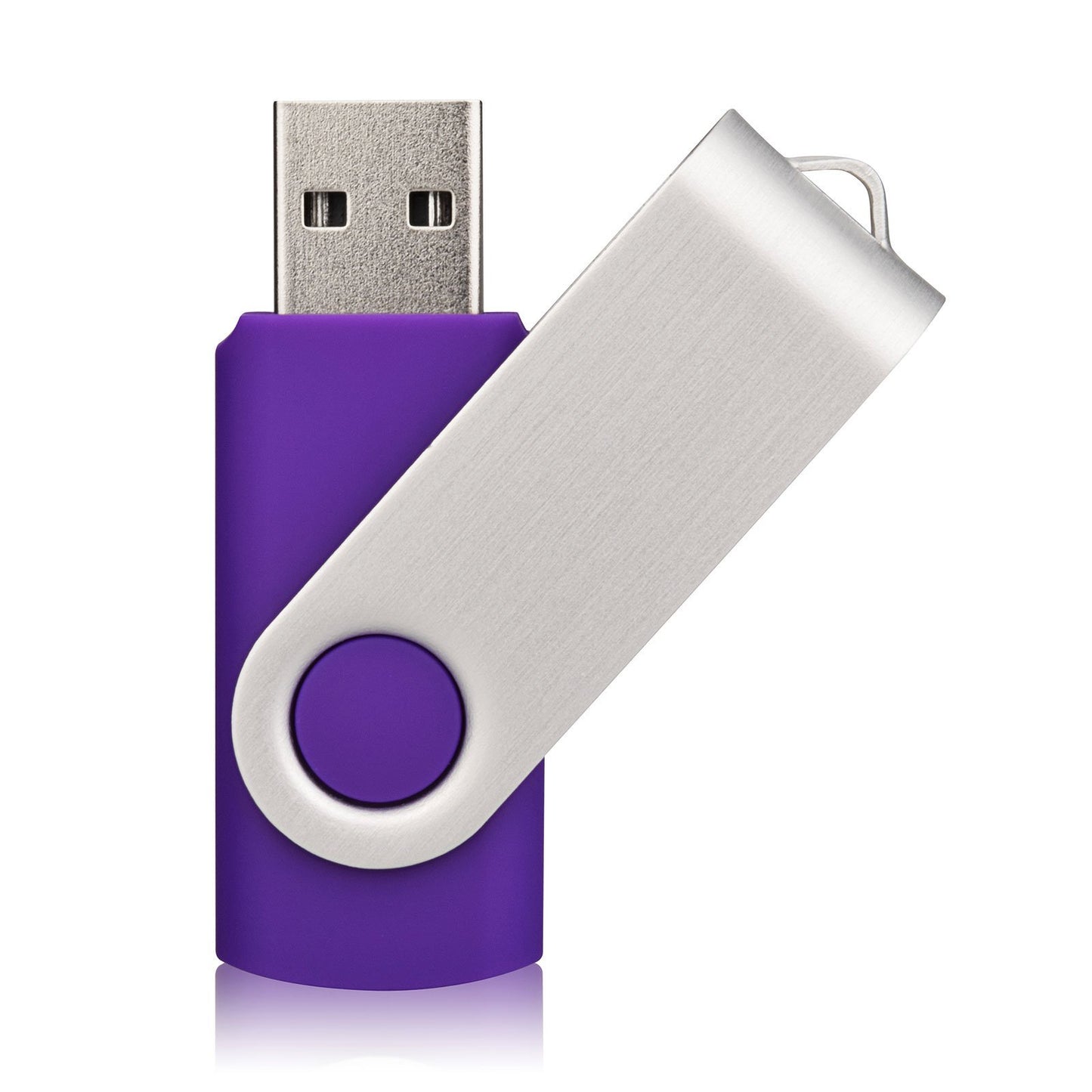 Aiibe 10 Pack 128GB Flash Drive USB Drive Thumb Drives USB 2.0 Memory Stick Jump Drives 128GB USB Flash Drive Bulk (10 Mixed Colors: Black Blue Red Green Orange White Yellow Pink Purple Silver)