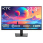 KTC 24 inch Monitor - 1080P Monitor, 100Hz FreeSync Gaming Moniter with HDR10,VESA Mountable, Adjustable Tilt, ZeroFrame Design, HDMI,VGA,Earphone Ports, PC Monitors for Office