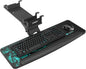 EUREKA ERGONOMIC Height Adjustable Mouse & Keyboard Tray Under Desk, 28x10'' Large Slide Out Swivel Tilt Computer Keyboard Drawer with Mouse Pad for Gaming Home Office Desk, Dual Mount