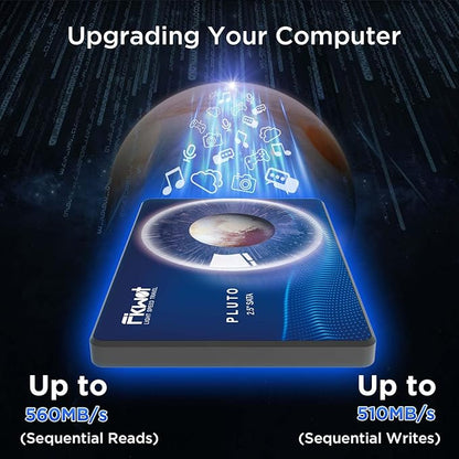 FX815 2TB SSD, 2.5" SATA SSD, Internal Solid State Drive, Up to 560MB/s, 3D NAND SLC Cashe, Compatible with Laptop & PC Desktop