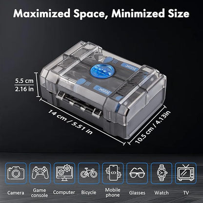 XOOL 78PCS Ratchet Screwdriver Set, Multi-Functional Precision Repair Tool Kit with 41PCS Bits, Precision Bits, 1/4" Sockets, Magnetic Tools for Electronics, Home Repair, DIY Toolbox
