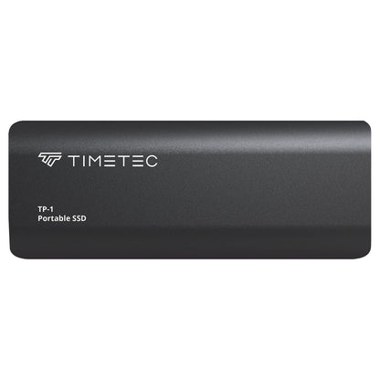 Timetec 1TB Portable External SSD USB3.2 Gen2 Type C Up to 550MB/s Ultra-Light Aluminum Mini External Solid State Drive with USB C to A Cable/USB A to C Adapter for Desktops/Laptop/Mac/Mobile - Black