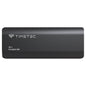 Timetec 1TB Portable External SSD USB3.2 Gen2 Type C Up to 550MB/s Ultra-Light Aluminum Mini External Solid State Drive with USB C to A Cable/USB A to C Adapter for Desktops/Laptop/Mac/Mobile - Black