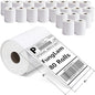 FungLam 80 Rolls 4x6 Direct Thermal Shipping Labels, 250 Labels Per Roll, 1" Core, Perforated, White Mailing Postage Shipping Label Compatible with Zebra 2844 ZP-450 ZP-500 ZP-505