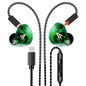 Audiovance Vibes 202 HiFi Wired Earbuds, IEM in-Ear Monitor Headphones