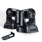 TONGVEO Conference Room PTZ Camera System with 20X Optical Zoom, AI Auto Tracking 1080P 60fps HDMI USB Webcam for Church Streaming Online Video Conference,Compatible with Zoom, OBS Easy Setup（1 pc
