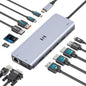USB C Docking Station Dual Monitor, Selore Docking Station 3 Monitors