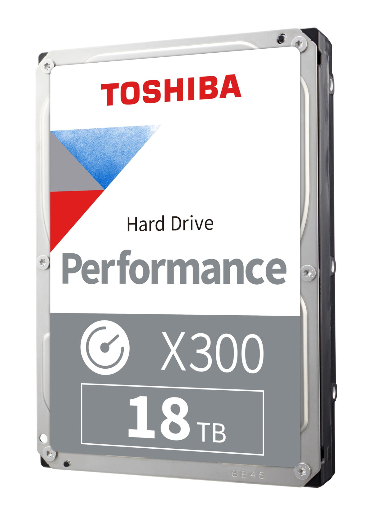 Toshiba X300 PRO 18TB High Workload Performance for Creative Professionals 3.5-Inch Internal Hard Drive – Up to 300 TB/Year Workload Rate CMR SATA 6 GB/s 7200 RPM 512 MB Cache - HDWR51JXZSTB