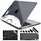 DONGKE Compatible with MacBook Pro 16 Inch Case (2026-2021 Release, M5 M4 M3 M2 M1 Pro/Max Chip), Plastic Hard Shell Cover with Keyboard Cover & Screen Protector for MacBook Pro 16", Garden Florals