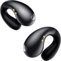 Ultra Open Ear Earbuds - Ergonomic Clip-On Earbuds, Small Bone Conduction Over-The-Ear Headphones with Waterproof Design, Perfect Running Headphones for Sports and Fitness, Black