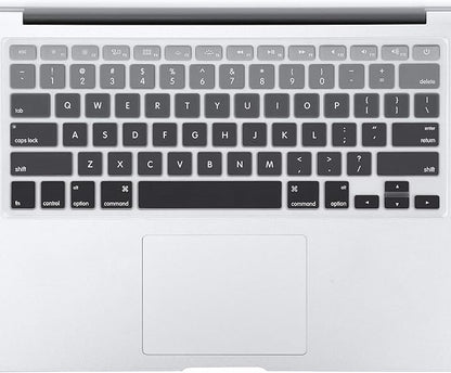 Allinside Gray Ombre Keyboard Cover Skin for MacBook Pro 13" 15" 17" (2015 or Older Version), MacBook Air 13" A1369/A1466, Older iMac Wireless Keyboard MC184LL/B