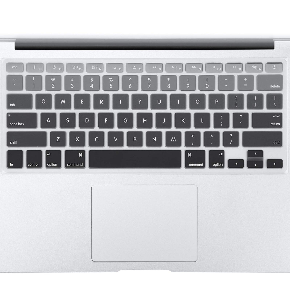 Allinside Green Ombre Keyboard Cover Skin for MacBook Pro 13" 15" 17" (2015 or Older Version), MacBook Air 13" A1369/A1466, Older iMac Wireless Keyboard MC184LL/B