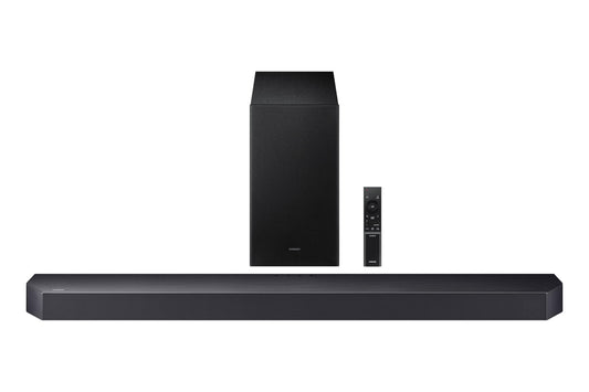 Samsung Q-Series Soundbar HW-Q600F 3.1.2ch with Wireless Subwoofer, Dolby Atmos/DTS Virtual:X, Q-Symphony, SpaceFit Sound Pro, Adaptive Sound, Game Mode Pro, Bluetooth, (2025 Model)