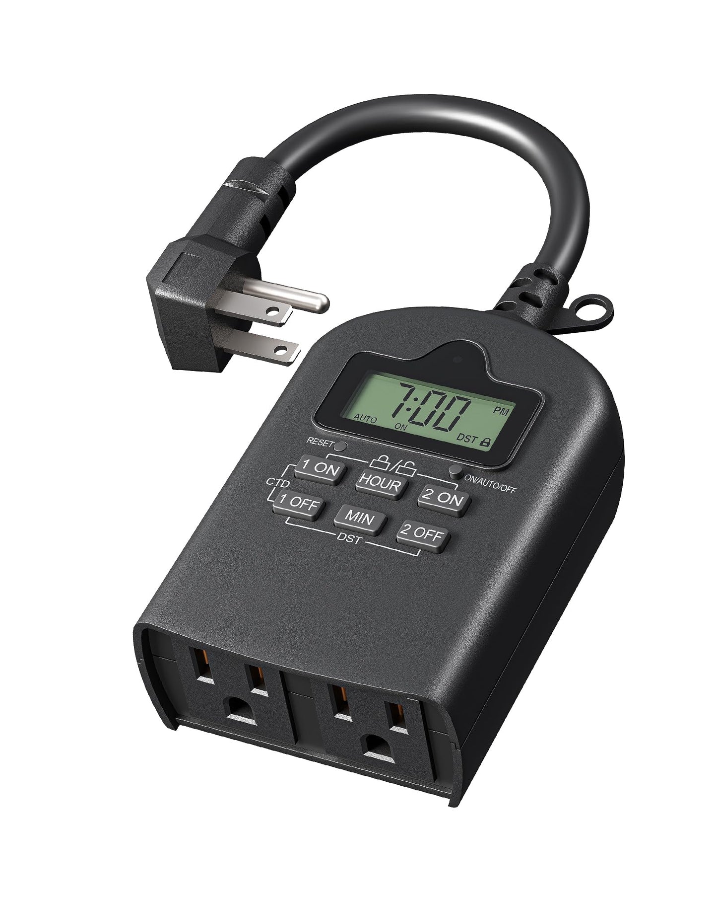 DEWENWILS Outdoor Digital Timer for Lights，ETL Listed
