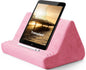 BZVV Tablet Pillow Stand with Pocket,Adjustable 3 Viewing Angle,Lazy Holder for Bed Sofa,Compatible with iPads Tablets eReaders Smartphones Books Magazines