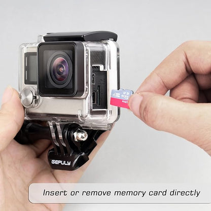 Skeleton Housing Case for GoPro Hero 4, Hero 3+, Hero 3 Action Camera Side Open Protective Housing Case with Skeleton Backdoor for Hero4 Black / Hero4 Silver / Hero3+ / Hero3