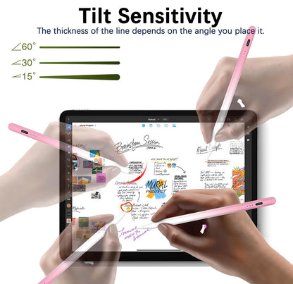 Stylus Pen for Apple iPad(2026-2018),Tilt Sensitivity Palm Rejection Fast Charge Stylus Pencil,Apple i Pad Pencil for iPad 11/10/9/8/7/6th,Pro 13/12.9/11(M5/M4),Air 13/11(M4/3/2),Mini 7/6/5th,Magnetic