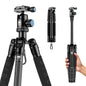 SIRUI 54"/137cm Carbon Fiber Travel Tripod for Camera with 360° Ball Head