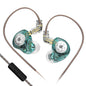 KZ EDX Pro in Ear Monitor Headphones KZ IEM Earphones Dual DD HiFi Stereo Sound Stage Earphones Wired Noise Cancelling Gaming Earbuds for Musicians Singer Audiophiles