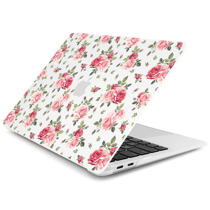 Batianda LumiArt Case for MacBook Air 13 inch 2018-2020, Pink Roses