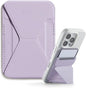 MOFT Magnetic Wallet Stand Compatible with iPhone 16/15/14/13/12 Series, Angle Adjustment & Magsafe Compatible MOVAS Phone Stand, Peony