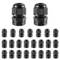 RTHIEAI 50 PCS 1/4"(4-8mm) NPT Nylon Cable Gland Joints with Gaskets, IP68 Adjustable Lock Nut Strain Relief Cord Grip Waterproof Cable Glands - UL Listed and RoHS Compliant