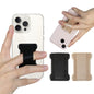 WOJI Cell Phone Finger Grip Strap Holder for Hand, Phone Strap, Phone Holder for Hand - Small, New Slim Finger Loop Selfie Grip Compatible with Most Smartphones (Black) - 2Pack
