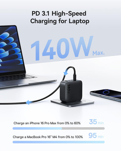 Baseus PD3.1 140W USB C Charger PPS Fast Charger Type C Fast Charging Block