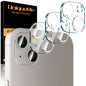 UniqueMe for iPhone 13 6.1"/13 Mini 5.4" Camera Lens Protector-Black Circle