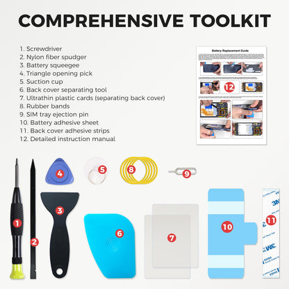 New NT40 Cellphone Battery Compatible with Moto G Pure 2021 XT2163 Series, with Instruction & DIY Toolkit