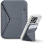 MOFT Magnetic Wallet Stand Compatible with iPhone 16/15/14/13/12 Series, Angle Adjustment MOVAS Phone Stand, Cool Grey