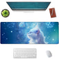 Mounidso Botanical Mushroom Large Mouse Pad, Gaming Mouse Pad, Keyboard Mat, Non-Slip Rubber Base, Office Accessories, Desk Mat, MousePads for School, Work, Home Decor Gifts 31.5" x 11.8"