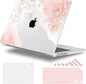 for MacBook Pro 16 inch Case 2021 2022 2023 2024 Release A3186 A3403 M4 A2991 M3 A2780 M2 A2485 M1 Pro/Max, Hard Shell Case with Screen Protector & Keyboard Cover, Watercolor Floral