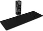 Gaming Mouse Pad (5mm) Extended 36 inch | 36x12x0.20 Extra Thick | Black | Stitched Edge, Large Washable Desk Mat